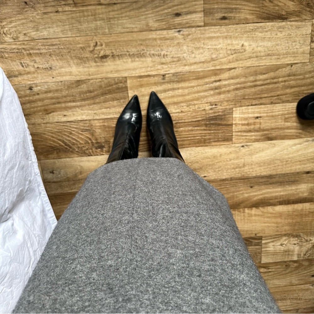 Patent Leather Pointed Toe Valentino Boots
